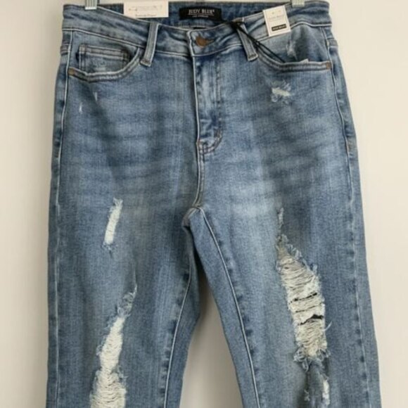 Judy Relaxed Fit Jeans High Waist Distressed 29 - Picture 8 of 13